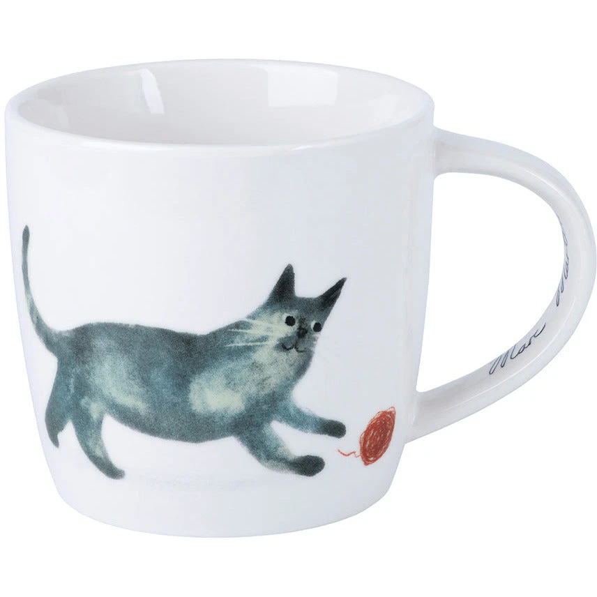 Maxwell And Williams Marc Martin Feline Friends Mug 400ml - Ball Of Yarn 3 Maxwell And Williams Marc Martin Feline Friends Mug 400ml - Ball Of Yarn