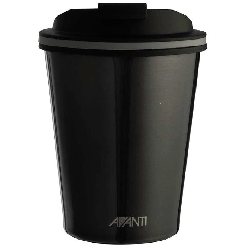 Avanti Go Cup Reusable Coffee Cup 280ml (8oz) - Gunmetal 3 Avanti Go Cup Reusable Coffee Cup 280ml (8oz) - Gunmetal