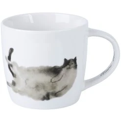 Maxwell And Williams Marc Martin Feline Friends Mug 400ml - Belly Up
