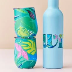 Maxwell And Williams Kasey Rainbow Be Fierce Double Wall Insulated Tumbler Wild 350ML -Glasshouse Fragrances shop 2 Maxwell Williams KaseyRainbow BeFierce WineSet Wild DB 1024x1024