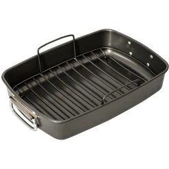 BAKEMASTER Roaster With Rack 40cm X 28cm X 7.5cm