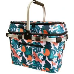 Sachi 4 Person Insulated Picnic Basket - Exotic Jungle