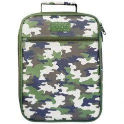 Sachi Insulated Junior Lunch Tote - Camo Green