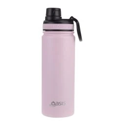 Oasis Insulated Challenger Bottle With Screw Cap 550ml Carnation