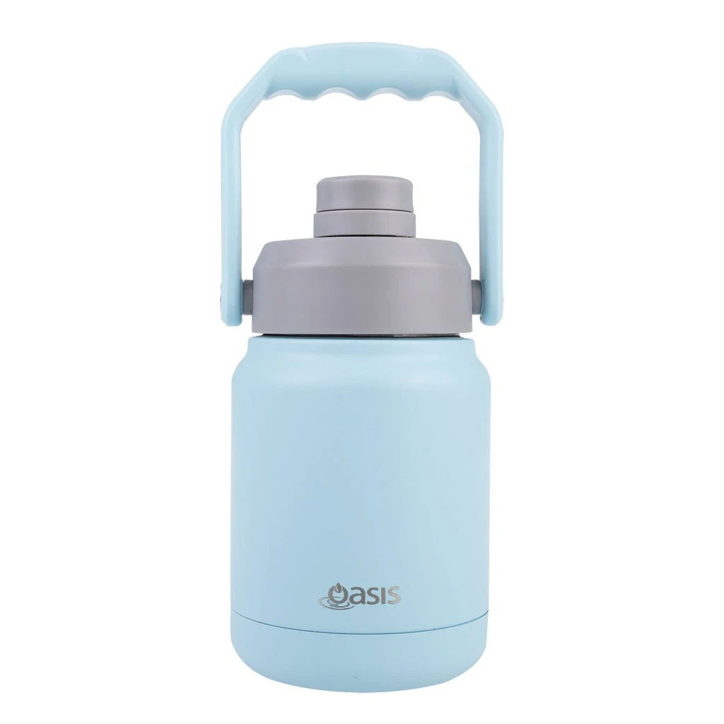 Oasis Insulated Mini Jug With Carry Handle 1.2L Island Blue 3 Oasis Insulated Mini Jug With Carry Handle 1.2L Island Blue