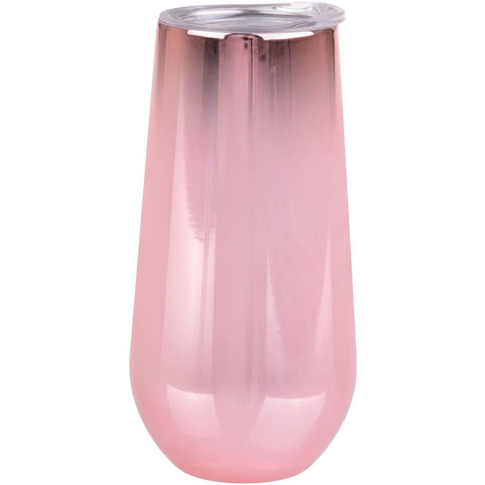 Oasis S/S Double Wall Ins. Champagne Flute 180Ml (Mirror Rose Gold) 3 Oasis S/S Double Wall Ins. Champagne Flute 180Ml (Mirror Rose Gold)
