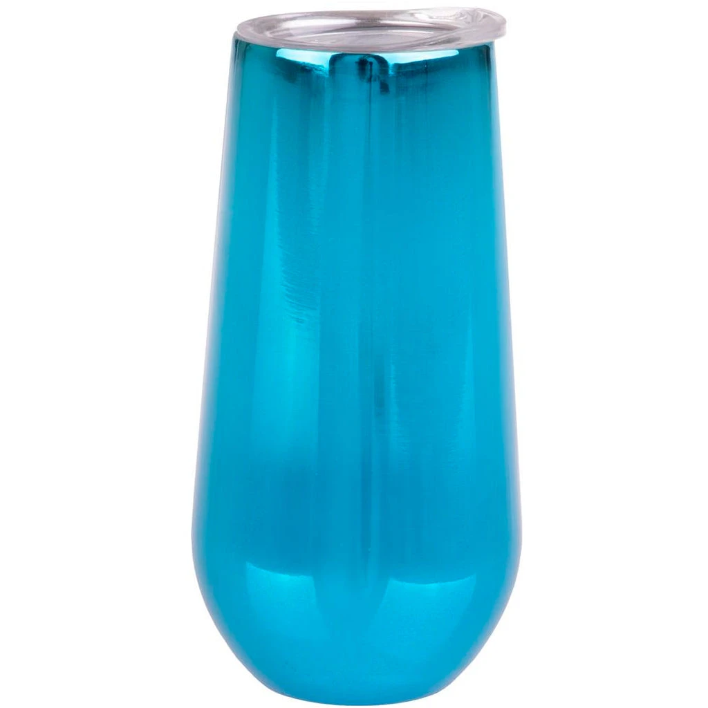 Oasis S/S Double Wall Ins. Champagne Flute 180Ml (Mirror Sapphire) 3 Oasis S/S Double Wall Ins. Champagne Flute 180Ml (Mirror Sapphire)