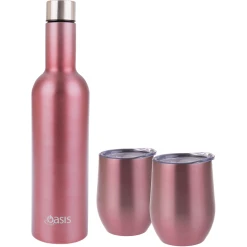 Oasis Double Wall Insulated Wine Traveller