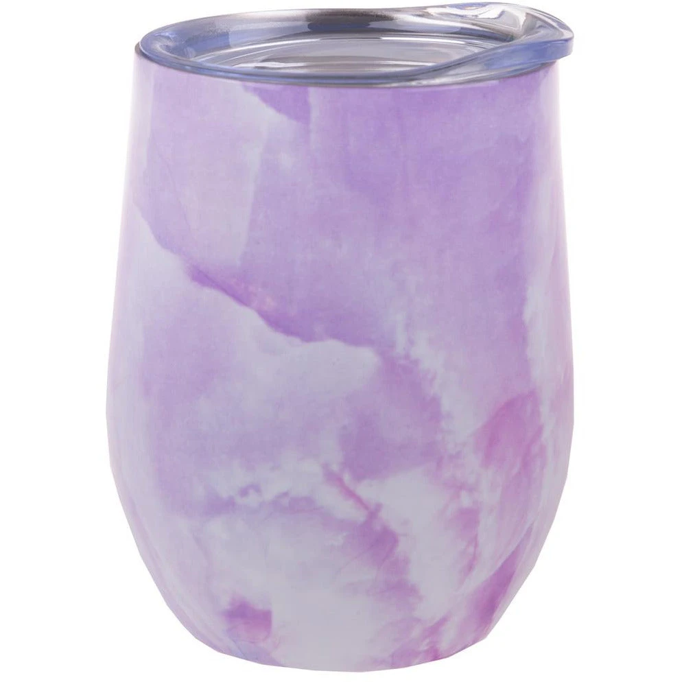 Oasis Double Wall Wine Tumbler Lilac Marble 3 Oasis Double Wall Wine Tumbler Lilac Marble