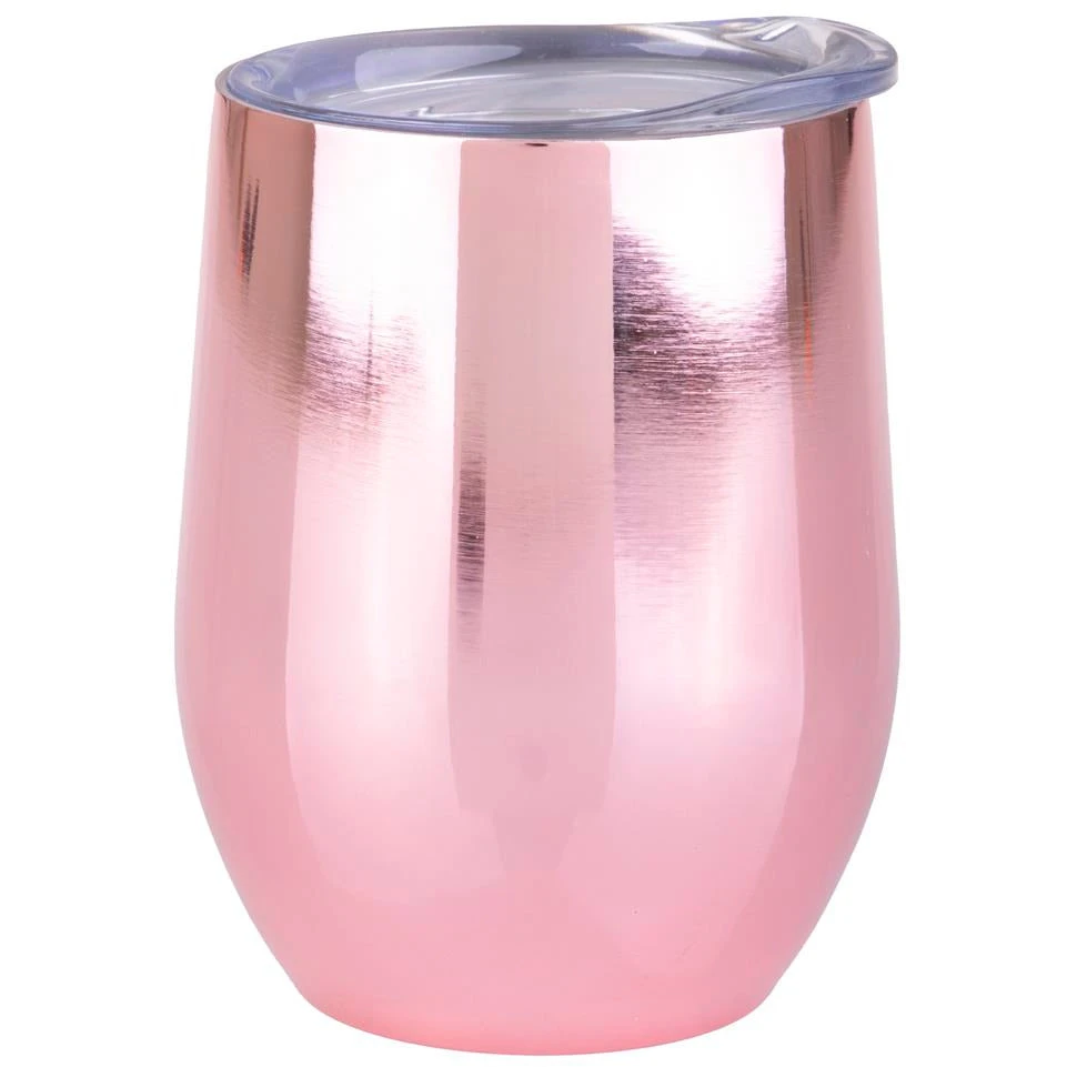 Oasis S/S Double Wall Ins. Wine Tumbler 330Ml (Mirror Rose Gold) 3 Oasis S/S Double Wall Ins. Wine Tumbler 330Ml (Mirror Rose Gold)