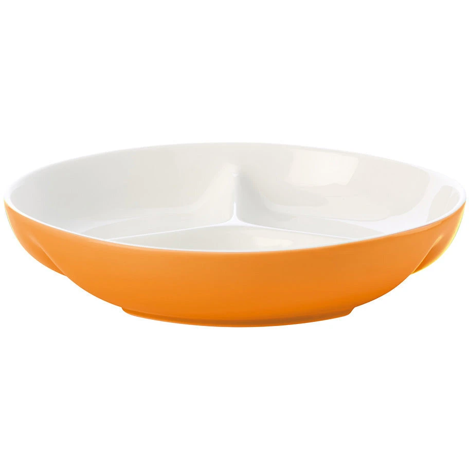 Maxwell And Williams Mezze Divided Platter 23cm Ochre Gift Boxed 3 Maxwell And Williams Mezze Divided Platter 23cm Ochre Gift Boxed