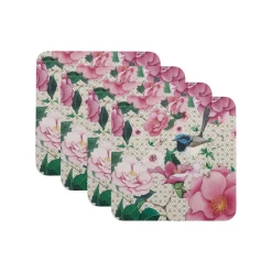 Maxwell And Williams Sumeria Cork Back Coaster 10.5cm Set Of 4 Gift Boxed