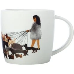 Maxwell And Williams Marc Martin BFF Mug 400ml - Dog Walker