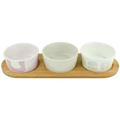 Davis And Waddell Relic Bowls On Tray 4 Piece