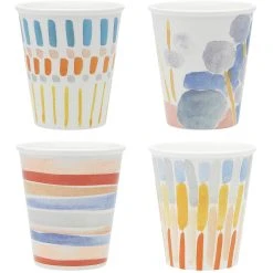 Ecology Strand Latte Cups 250ml Set Of 4