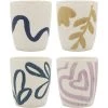 Ecology Nomad Set Of 4 Latte Cups 250ml Nature -Glasshouse Fragrances shop EC1741 1024x1024