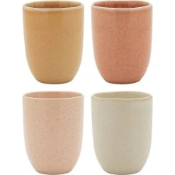 Ecology Dwell Cuddle Mugs Set Of 4 220ml Sunset