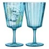 Ecology Adrift Set Of 4 Goblets 325ml Blue -Glasshouse Fragrances shop EC79119 Adrift Goblet HR small 1024x1024