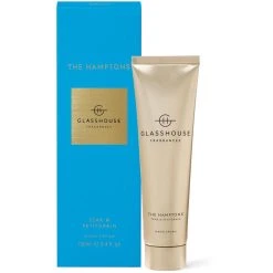 Glasshouse Fragrances The Hamptons - Teak And Petitgrain 100ml Hand Cream