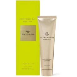 Glasshouse Fragrances Montego Bay Rhythm - Coconut And Lime 100ml Hand Cream