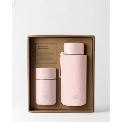 Frank Green My Eco Gift Set 10oz Cup + 34oz Bottle - Blushed