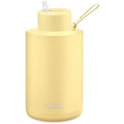 Frank Green Ultimate Ceramic Reusable Bottle 68oz - Buttermilk