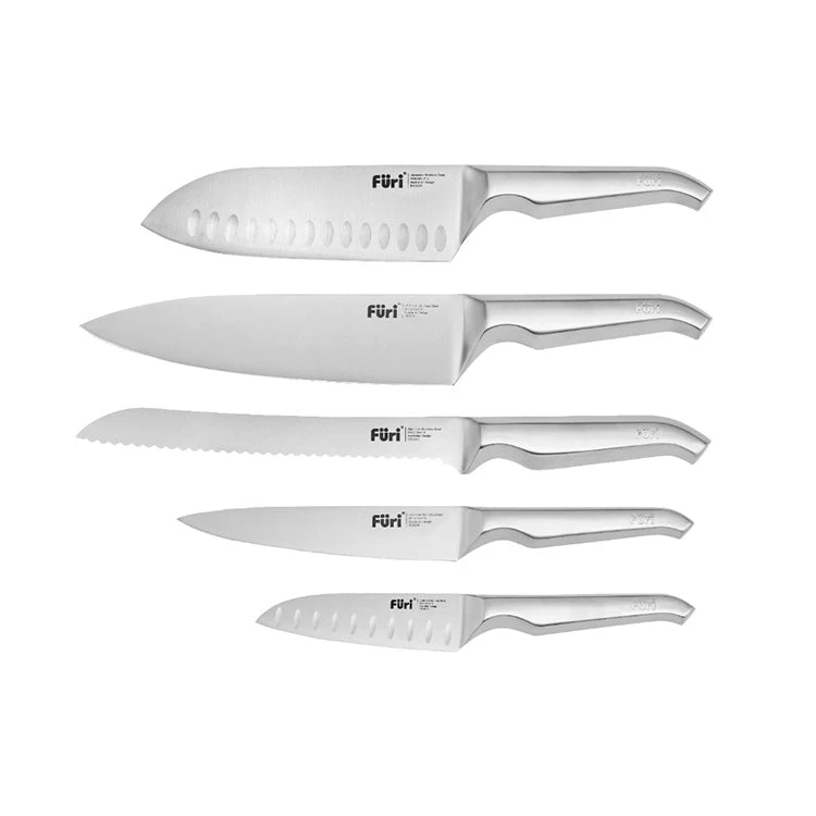 Furi Pro Stone Knife Block Set Snow Terrazzo 6 Piece 6 Furi Pro Stone Knife Block Set Snow Terrazzo 6 Piece - Image 4