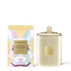 Glasshouse Fragrances 380g Candle CNY Year Of The Rabbit - Orchids & Blood Orange