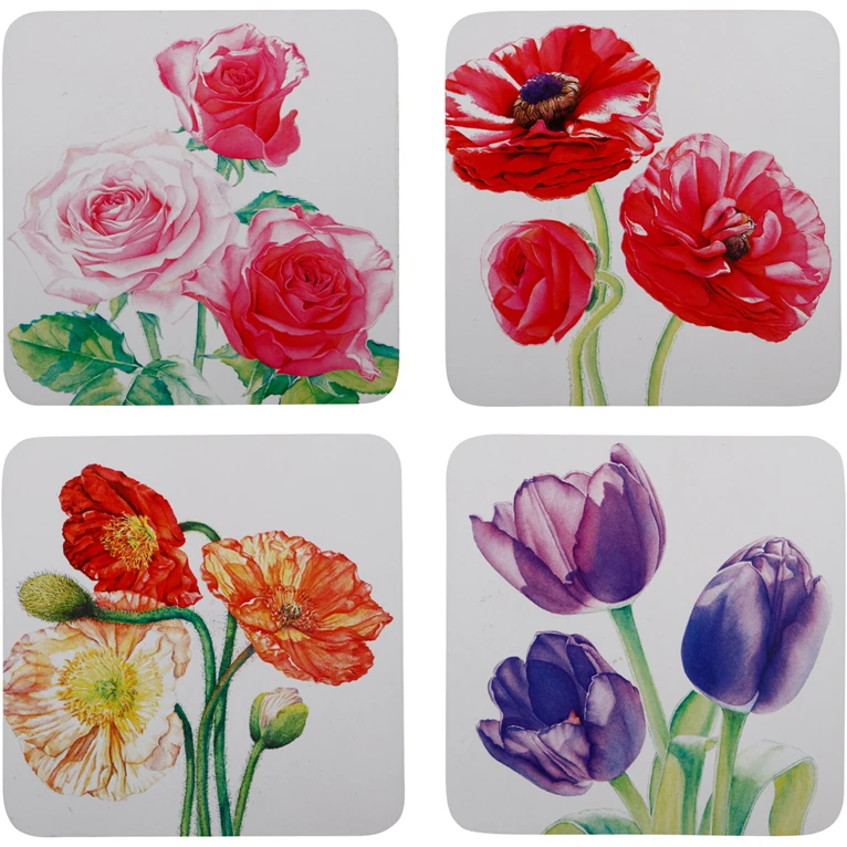 Maxwell And Williams Katherine Castle Floriade Cork Back Coaster 10.5cm Set Of 4 Assorted Gift Boxed 3 Maxwell And Williams Katherine Castle Floriade Cork Back Coaster 10.5cm Set Of 4 Assorted Gift Boxed