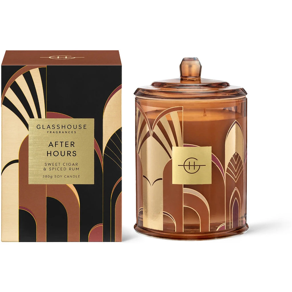 Glasshouse Fragrances Humidor Collection 380g Candle - After Hours Limited Edition 3 Glasshouse Fragrances Humidor Collection 380g Candle - After Hours Limited Edition