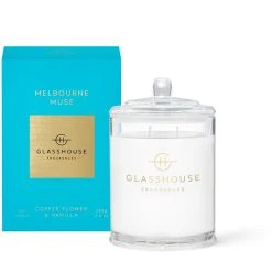 Glasshouse Fragrances Melbourne Muse - Coffee Flower And Vanilla 380g Triple Scented Candle