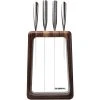 Global Hashira 5 Piece Knife Block - Walnut -Glasshouse Fragrances shop Global Knives Matchbox 79671 1024x1024