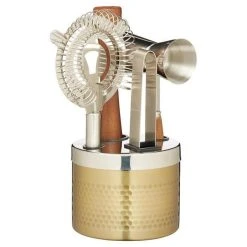BarCraft Cocktail Tool Set 5pc Gift Boxed