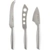 Maxwell And Williams Stanton Cheese Knife Set 3 Piece Stainless Steel Gift Boxed
