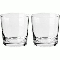 Krosno Duet Whisky Glass 390Ml Set Of 2 Gift Boxed