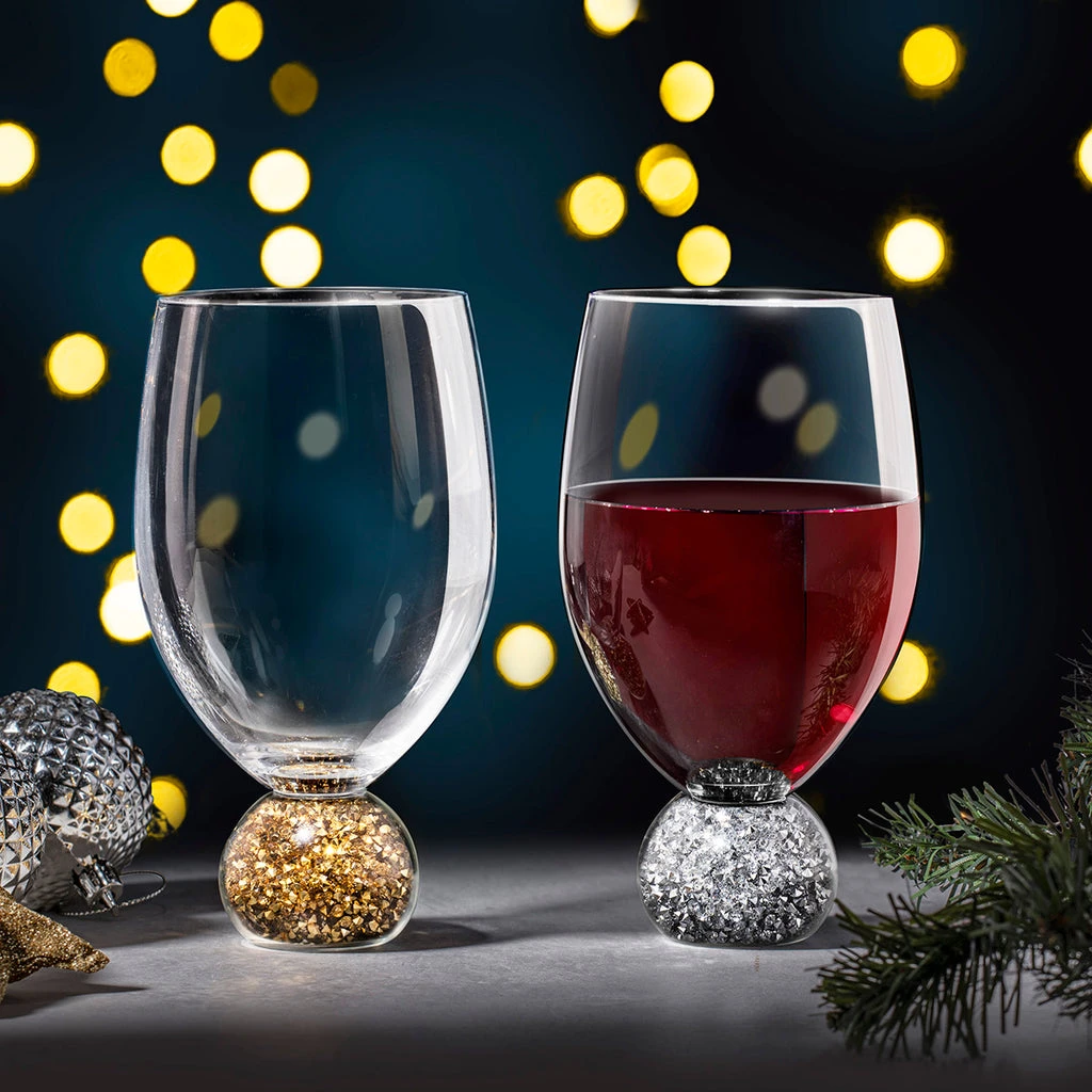 TEMPA Kiara Gold 2pk Wine Glass 7 TEMPA Kiara Gold 2pk Wine Glass - Image 5