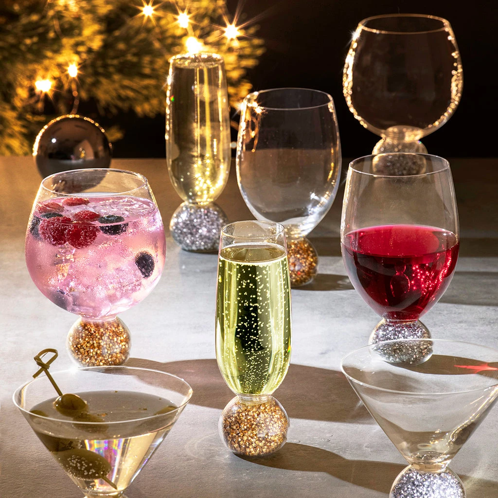 TEMPA Kiara Gold 2pk Wine Glass 5 TEMPA Kiara Gold 2pk Wine Glass - Image 3