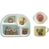 Maxwell And Williams Marini Ferlazzo Wild Planet Childrens Bamboo 3 Piece Dinner Set