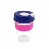 KeepCup Original Clear 12Oz Pink Band Purple Lid Pink Plug -Glasshouse Fragrances shop MBCLPR12 1024x1024