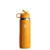 Hydro Flask 20oz Kids Wide Mouth Straw Lid Starfish