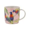Maxwell And Williams Katherine Castle Bird Talk Mug 370ml Rainbow Lorikeets Gift Boxed