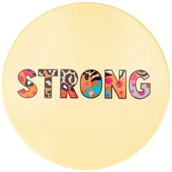 Maxwell And Williams Kasey Rainbow Be Fierce Ceramic Coaster 10cm Strong