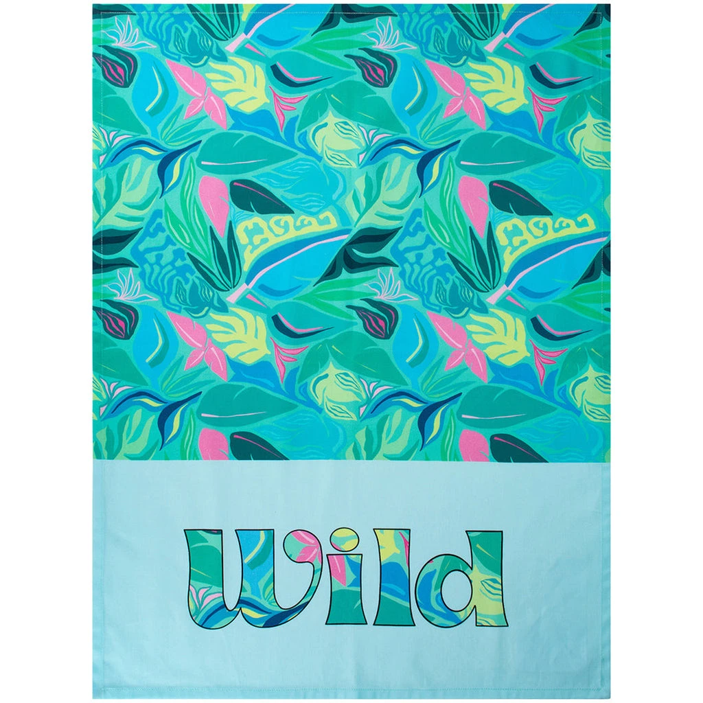 Maxwell And Williams Kasey Rainbow Be Fierce Tea Towel 50x70cm Wild 3 Maxwell And Williams Kasey Rainbow Be Fierce Tea Towel 50x70cm Wild