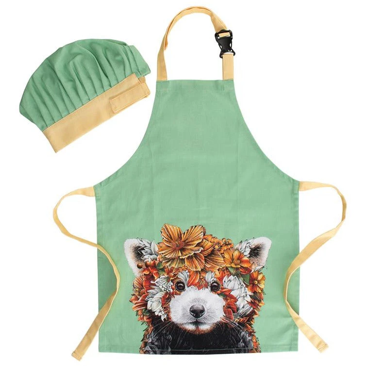 Maxwell And Williams Marini Ferlazzo Wild Planet Kids Apron & Hat Set Red Panda 3 Maxwell And Williams Marini Ferlazzo Wild Planet Kids Apron & Hat Set Red Panda