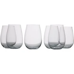 Maxwell And Williams Mansion Stemless White Wine 500Ml Set Of 6 Gift Boxed