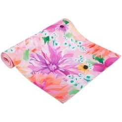 Maxwell And Williams Teas And Cs Dahlia Daze Cotton Runner 150x33cm Pink