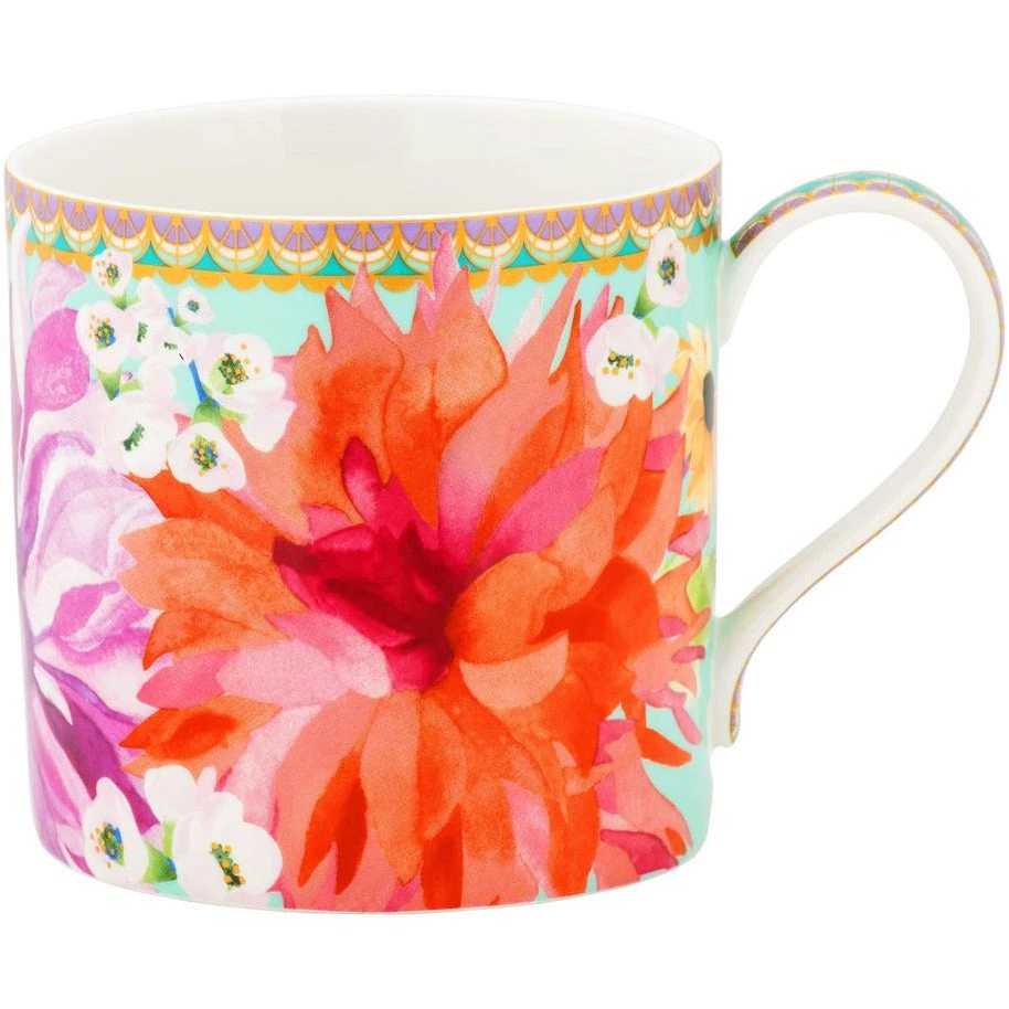 Maxwell And Williams Teas And Cs Dahlia Daze Mug 430ML Sky Gift Boxed 3 Maxwell And Williams Teas And Cs Dahlia Daze Mug 430ML Sky Gift Boxed