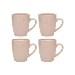 PORTO Sands Set Of 4 Mugs 320ml Blush