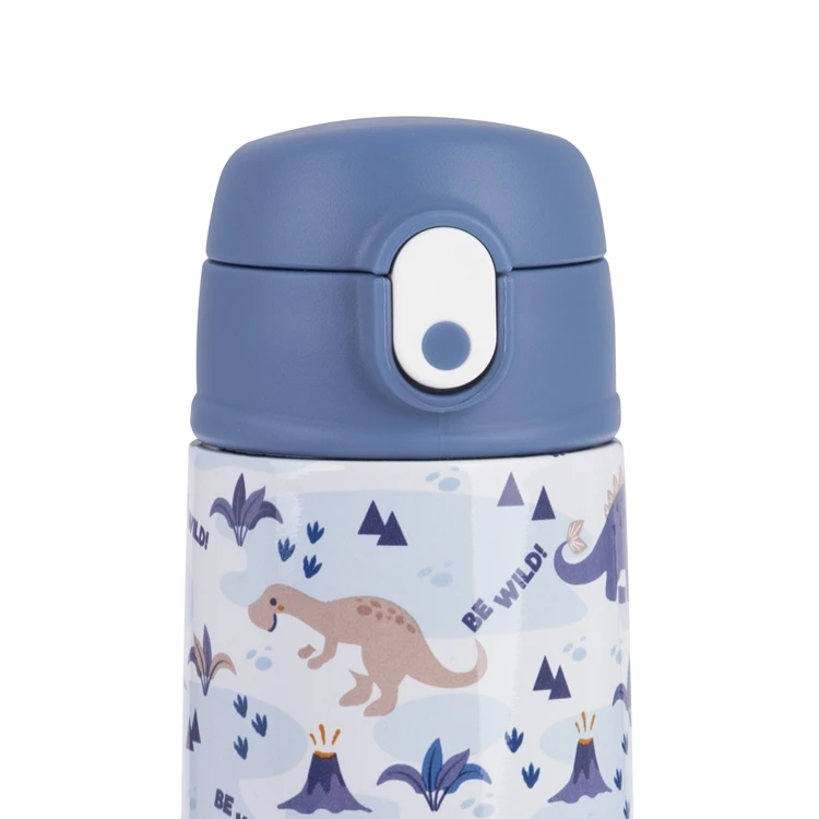 Oasis Kids Drink Bottle With Sipper 400ml Dinosaur Land 5 Oasis Kids Drink Bottle With Sipper 400ml Dinosaur Land - Image 3