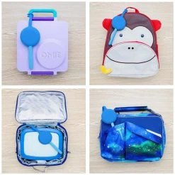 Alternative view of Omie OmiePod 3 Pce Cutlery Set Capri Blue